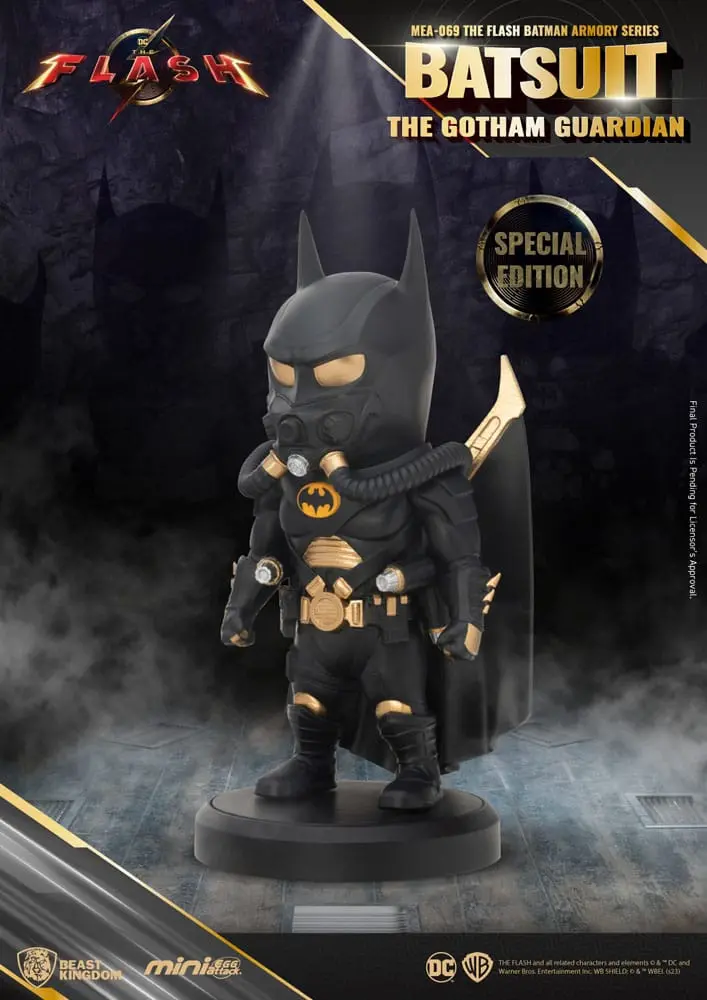 DC Comics Mini Egg Attack figura The Flash Series Batman Armory Blind Box 6 + 1 db-os csomag 8 cm termékfotó