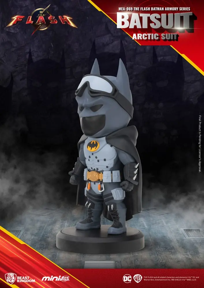 DC Comics Mini Egg Attack figura The Flash Series Batman Armory Blind Box 6 + 1 db-os csomag 8 cm termékfotó