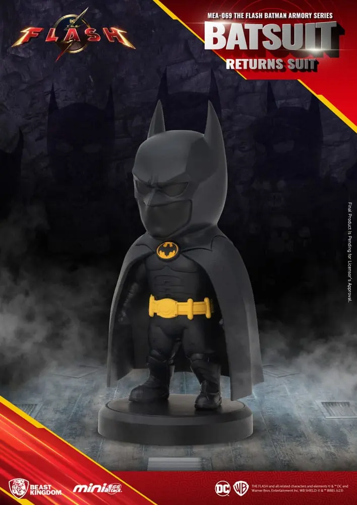 DC Comics Mini Egg Attack figura The Flash Series Batman Armory Blind Box 6 + 1 db-os csomag 8 cm termékfotó