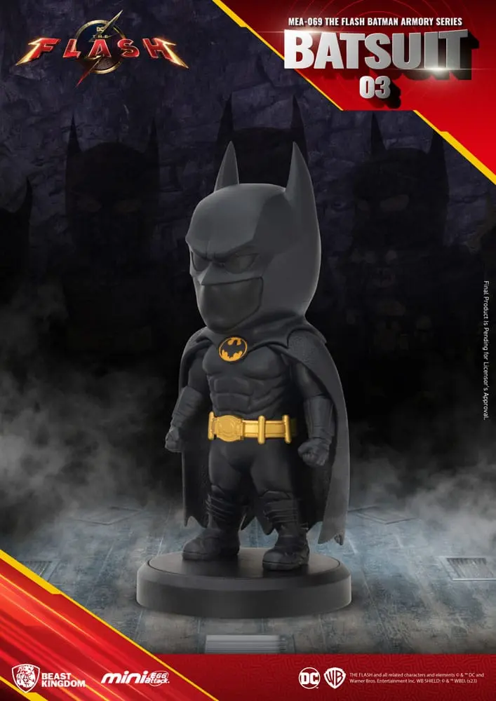 DC Comics Mini Egg Attack figura The Flash Series Batman Armory Blind Box 6 + 1 db-os csomag 8 cm termékfotó