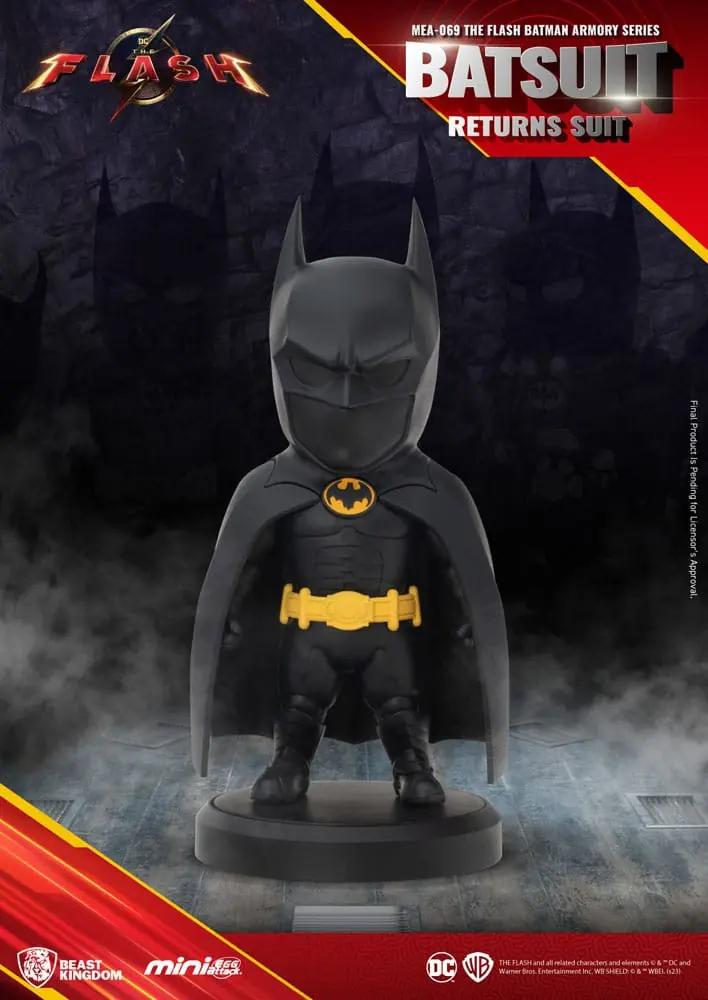 DC Comics Mini Egg Attack figura The Flash Series Batman Armory Blind Box 6 + 1 db-os csomag 8 cm termékfotó