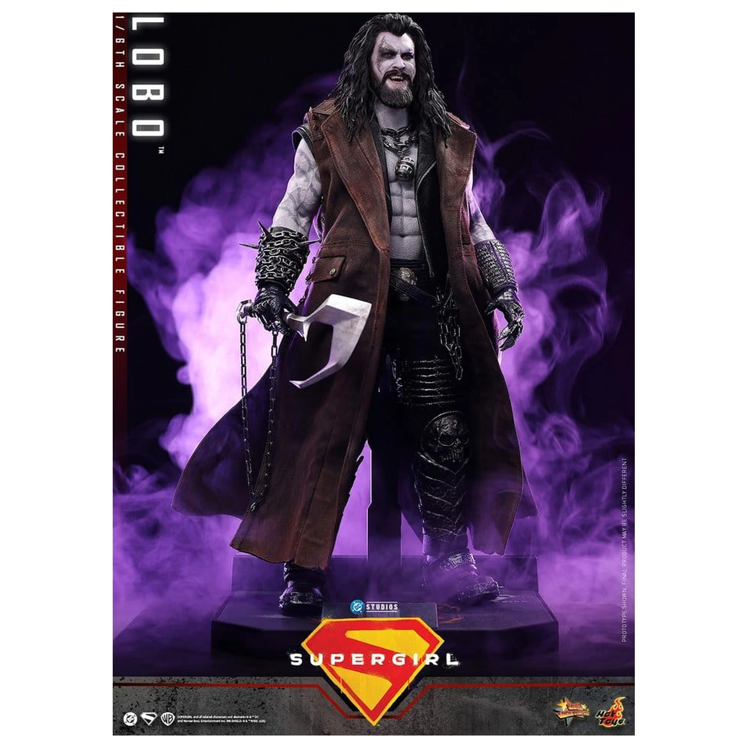 DC Comics Movie Masterpiece akciófigura 1/6 Lobo 33 cm termékfotó