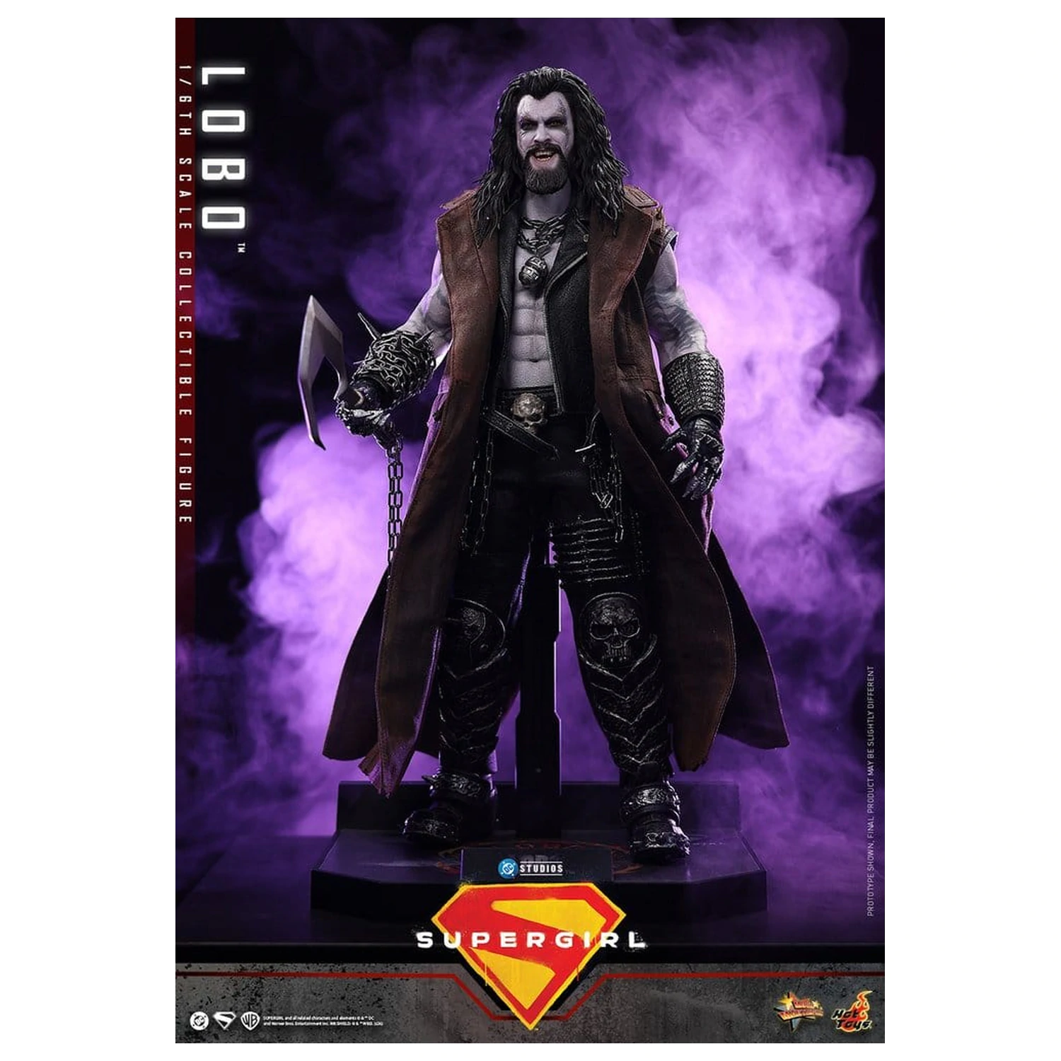 DC Comics Movie Masterpiece akciófigura 1/6 Lobo 33 cm termékfotó