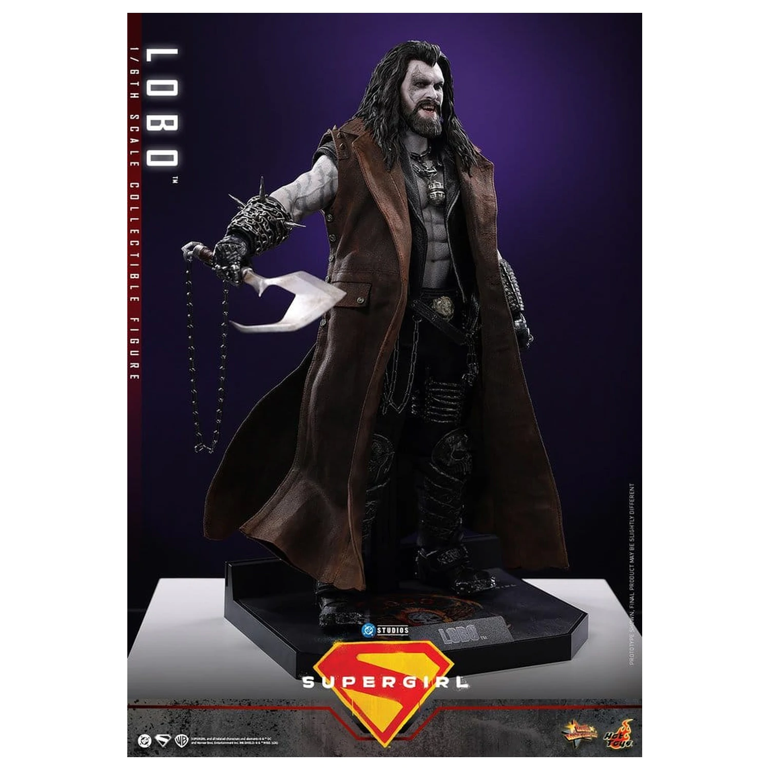 DC Comics Movie Masterpiece akciófigura 1/6 Lobo 33 cm termékfotó