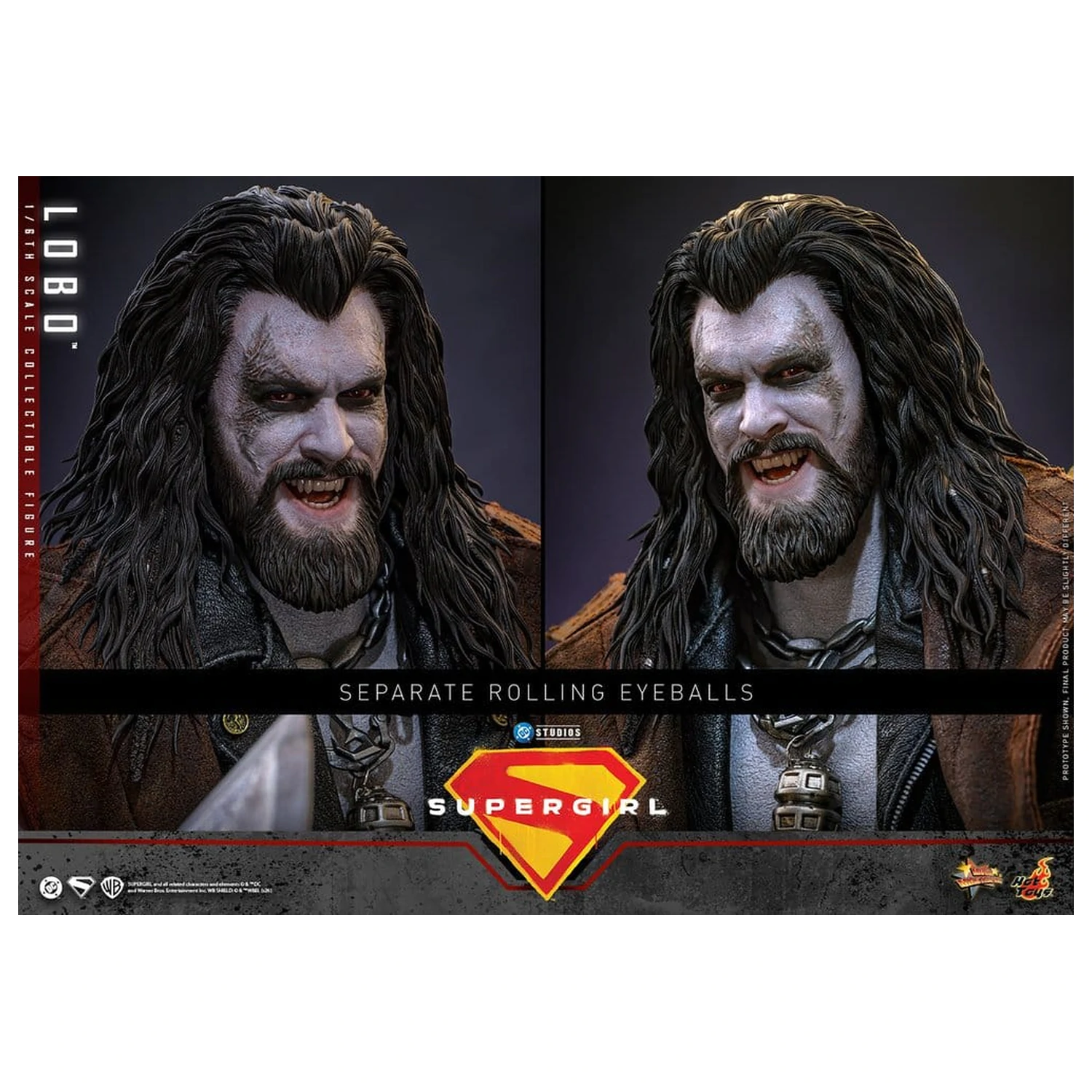 DC Comics Movie Masterpiece akciófigura 1/6 Lobo 33 cm termékfotó