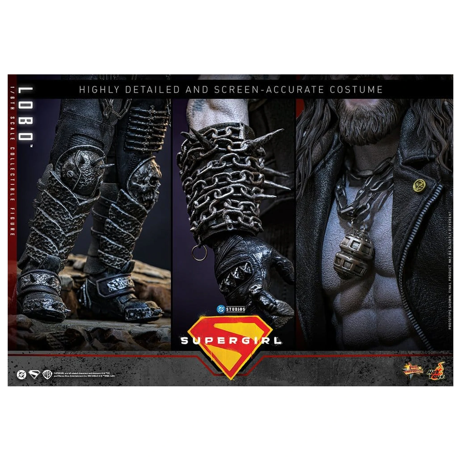 DC Comics Movie Masterpiece akciófigura 1/6 Lobo 33 cm termékfotó