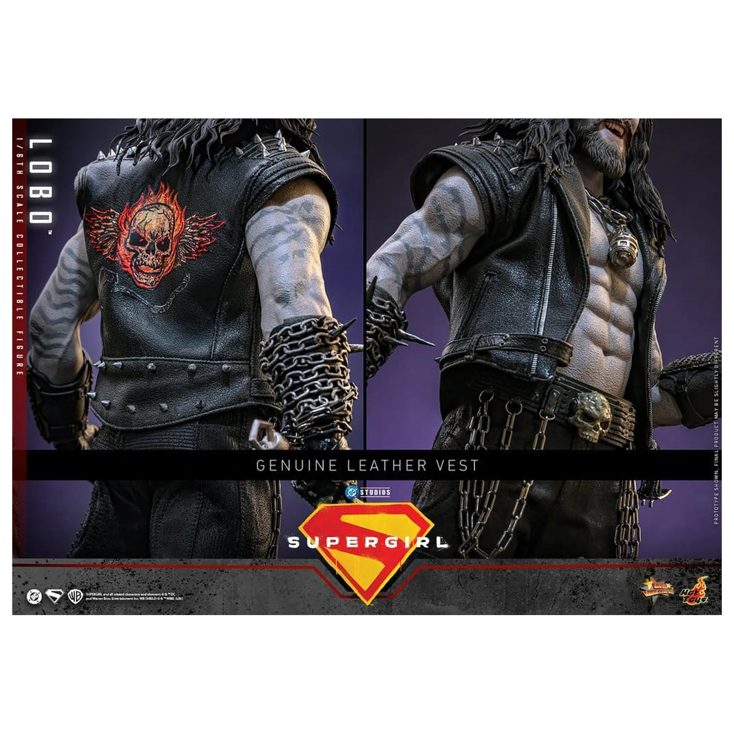 DC Comics Movie Masterpiece akciófigura 1/6 Lobo 33 cm termékfotó