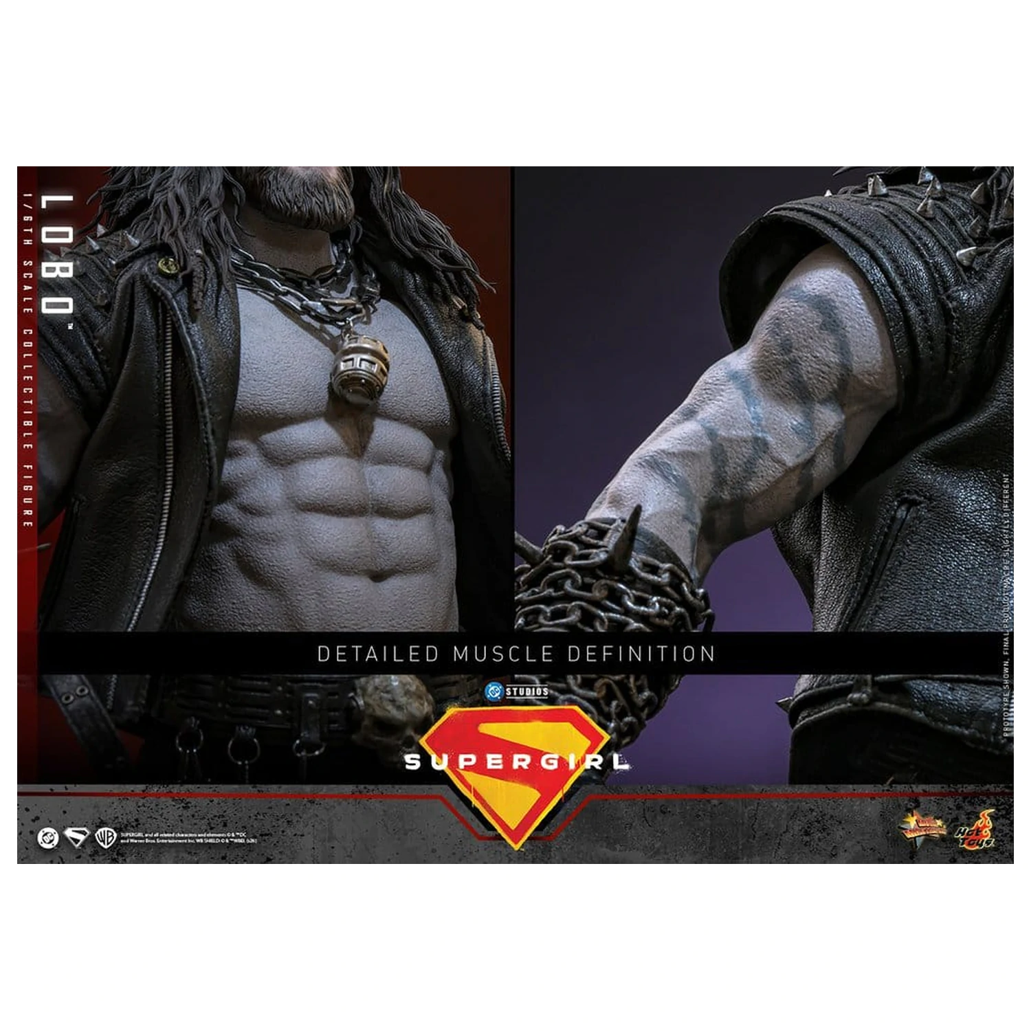 DC Comics Movie Masterpiece akciófigura 1/6 Lobo 33 cm termékfotó
