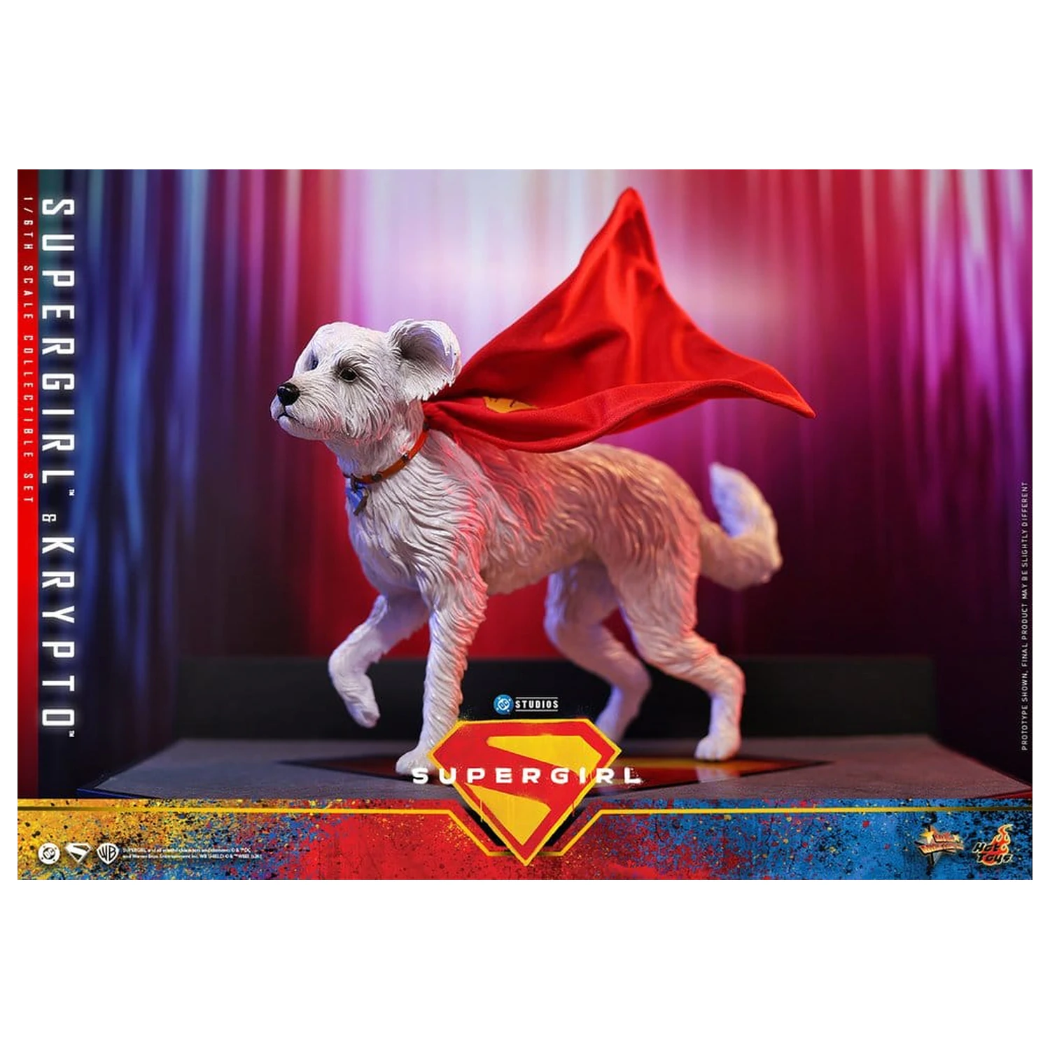 DC Comics Movie Masterpiece akciófigura csomag Supergirl & Krypto 28 cm termékfotó
