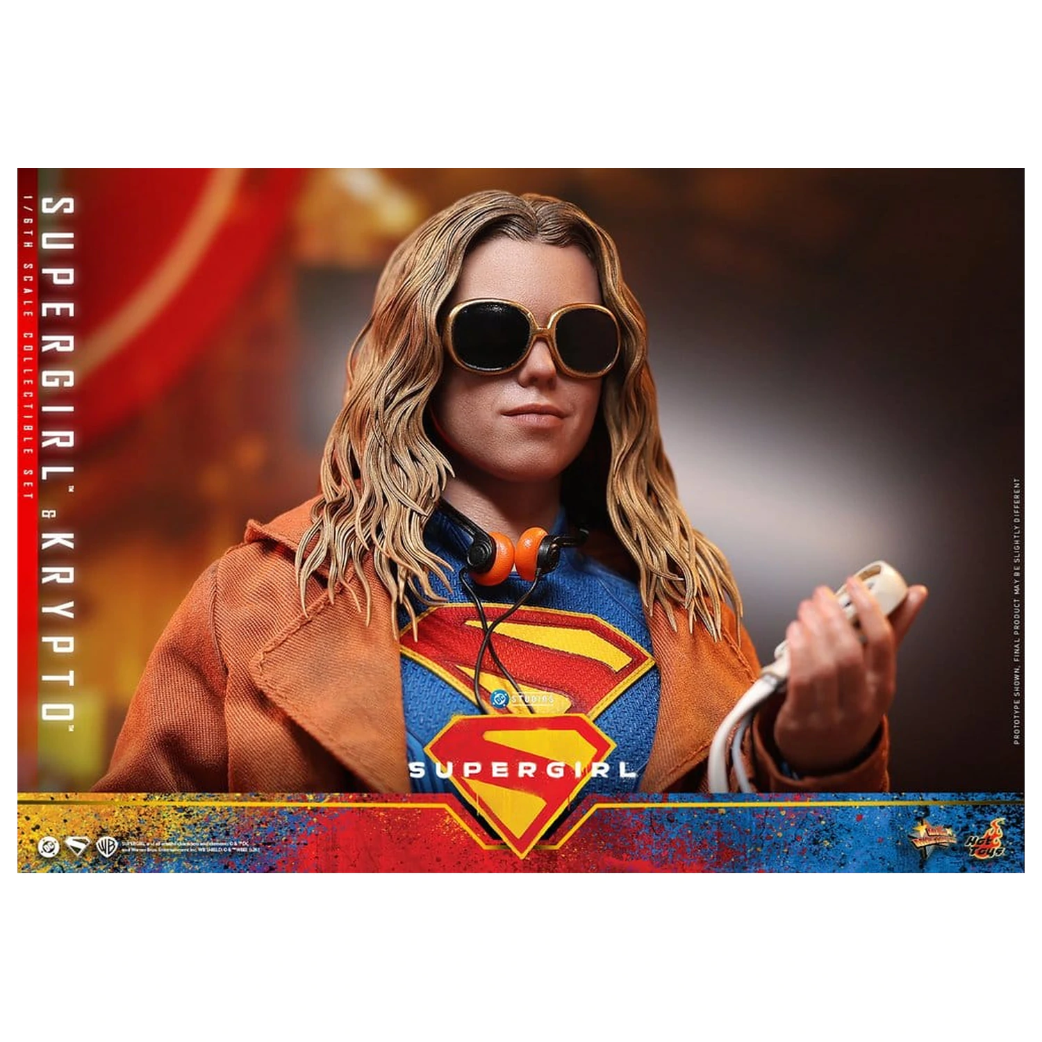 DC Comics Movie Masterpiece akciófigura csomag Supergirl & Krypto 28 cm termékfotó