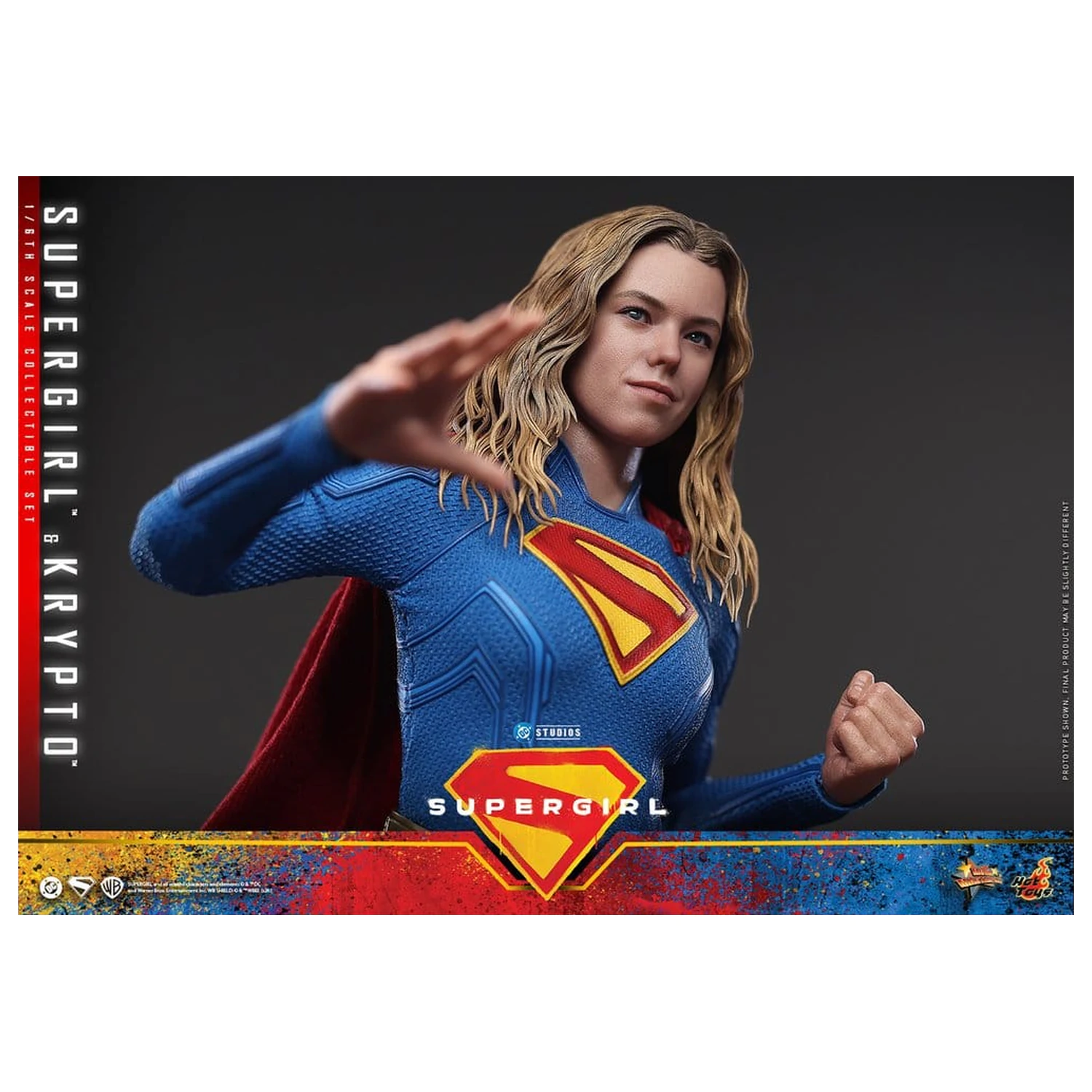 DC Comics Movie Masterpiece akciófigura csomag Supergirl & Krypto 28 cm termékfotó