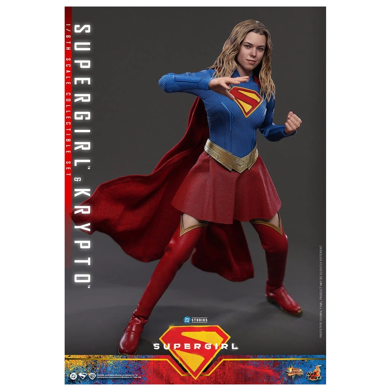 DC Comics Movie Masterpiece akciófigura csomag Supergirl & Krypto 28 cm termékfotó