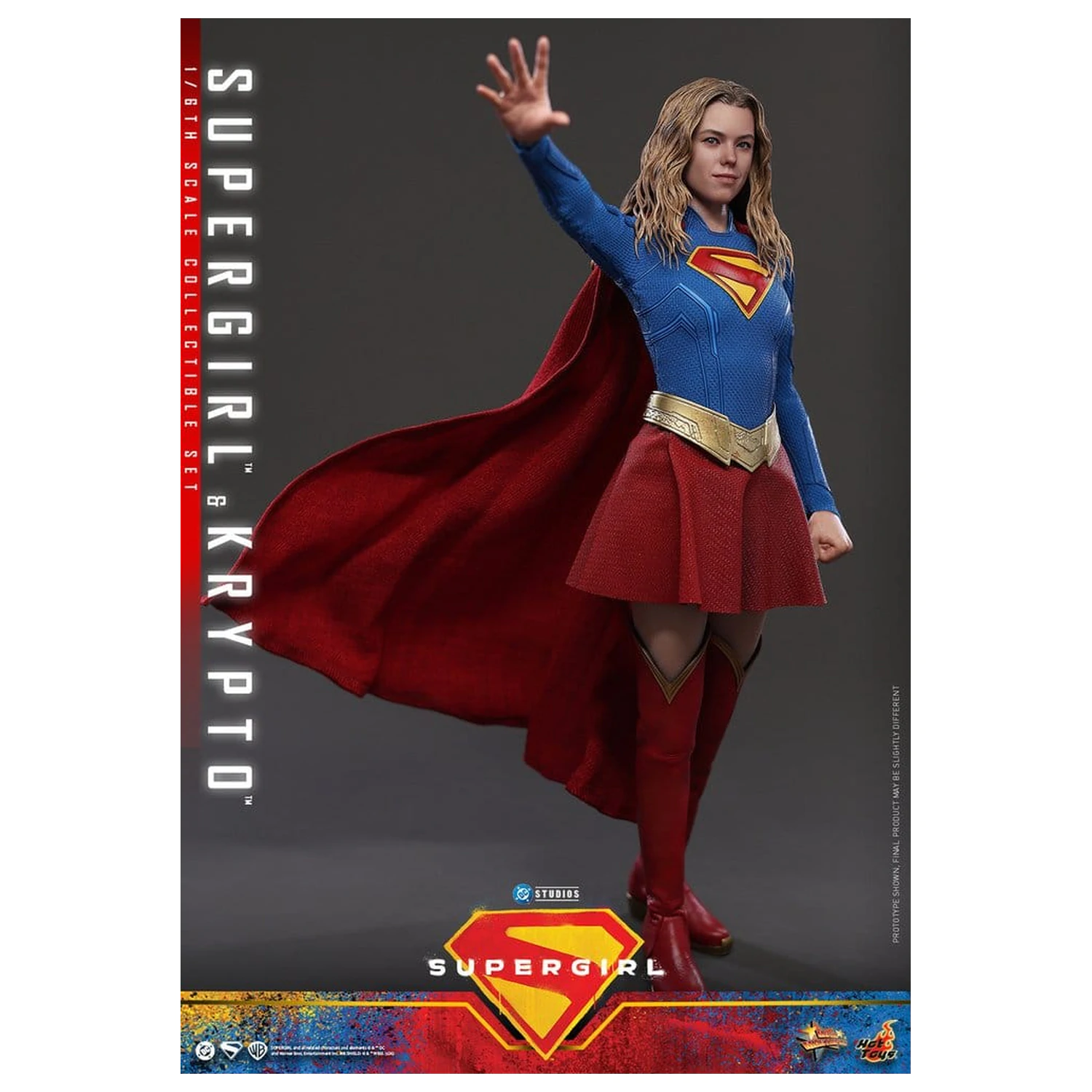 DC Comics Movie Masterpiece akciófigura csomag Supergirl & Krypto 28 cm termékfotó