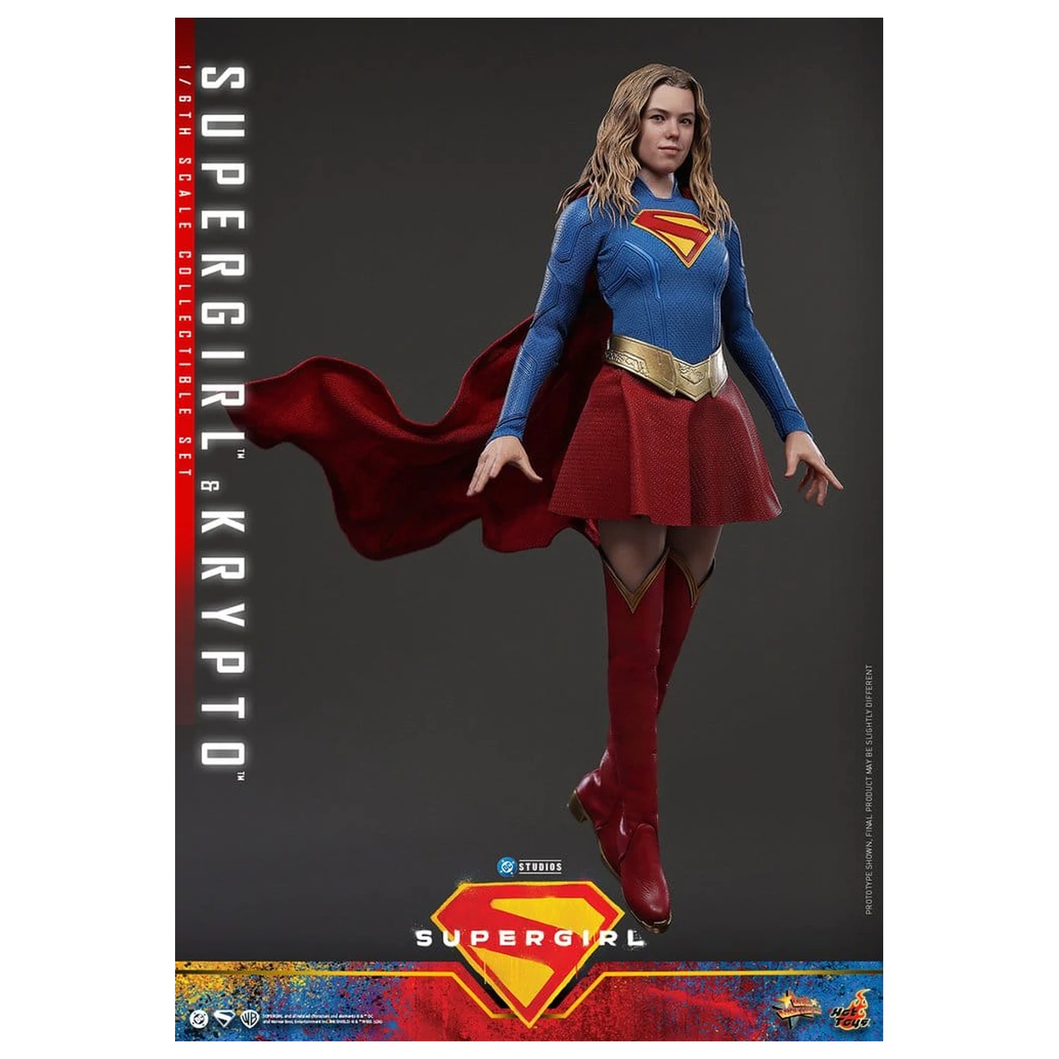 DC Comics Movie Masterpiece akciófigura csomag Supergirl & Krypto 28 cm termékfotó