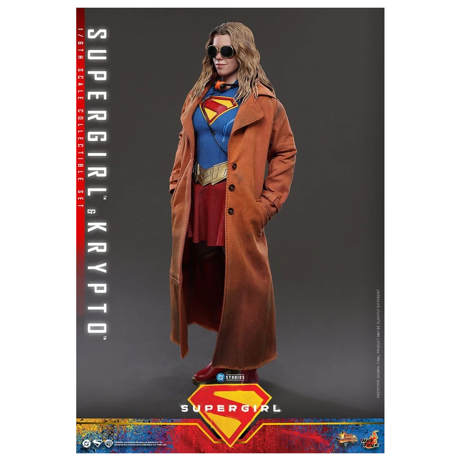 DC Comics Movie Masterpiece akciófigura csomag Supergirl & Krypto 28 cm termékfotó