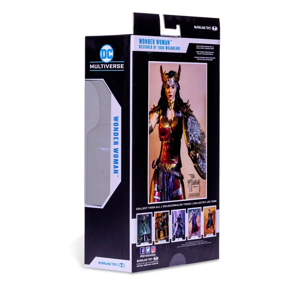 DC Multiverse Action Figure Wonder Woman Designed by Todd McFarlane (Gold Label) figura 18 cm termékfotó