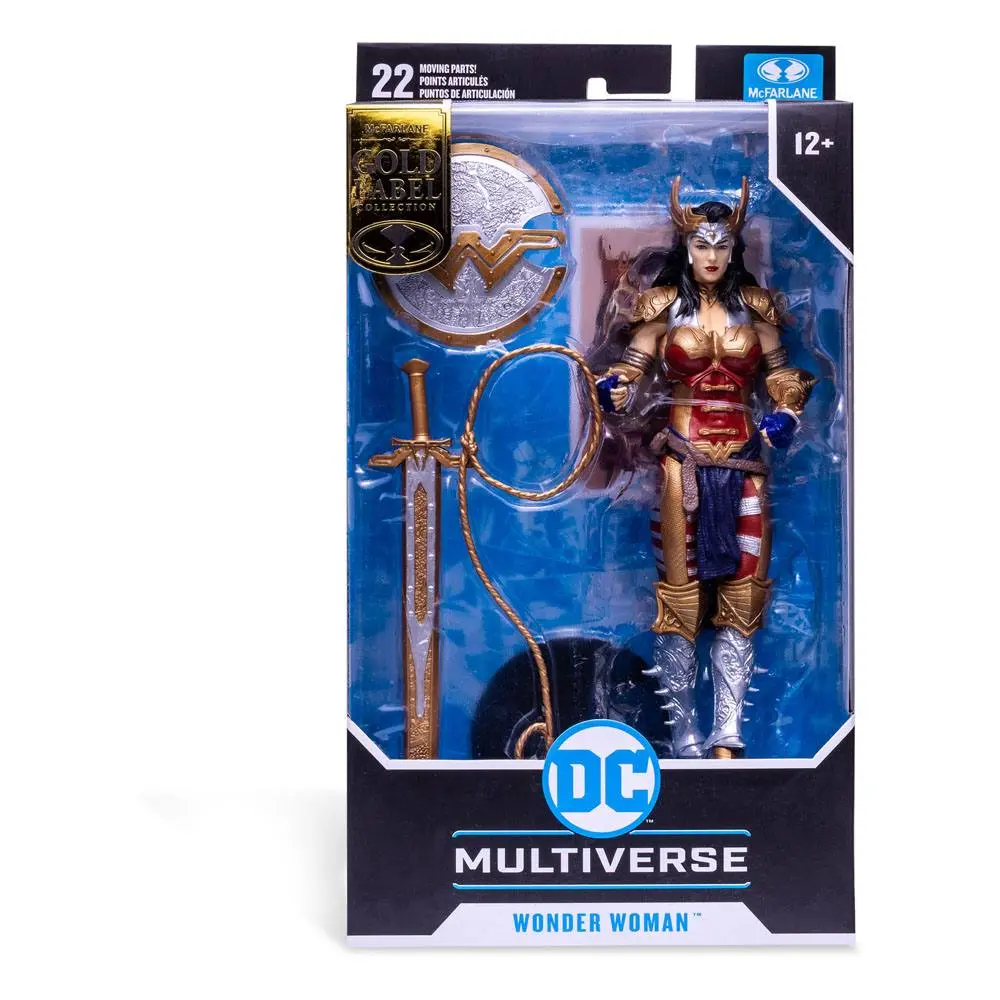 DC Multiverse Action Figure Wonder Woman Designed by Todd McFarlane (Gold Label) figura 18 cm termékfotó