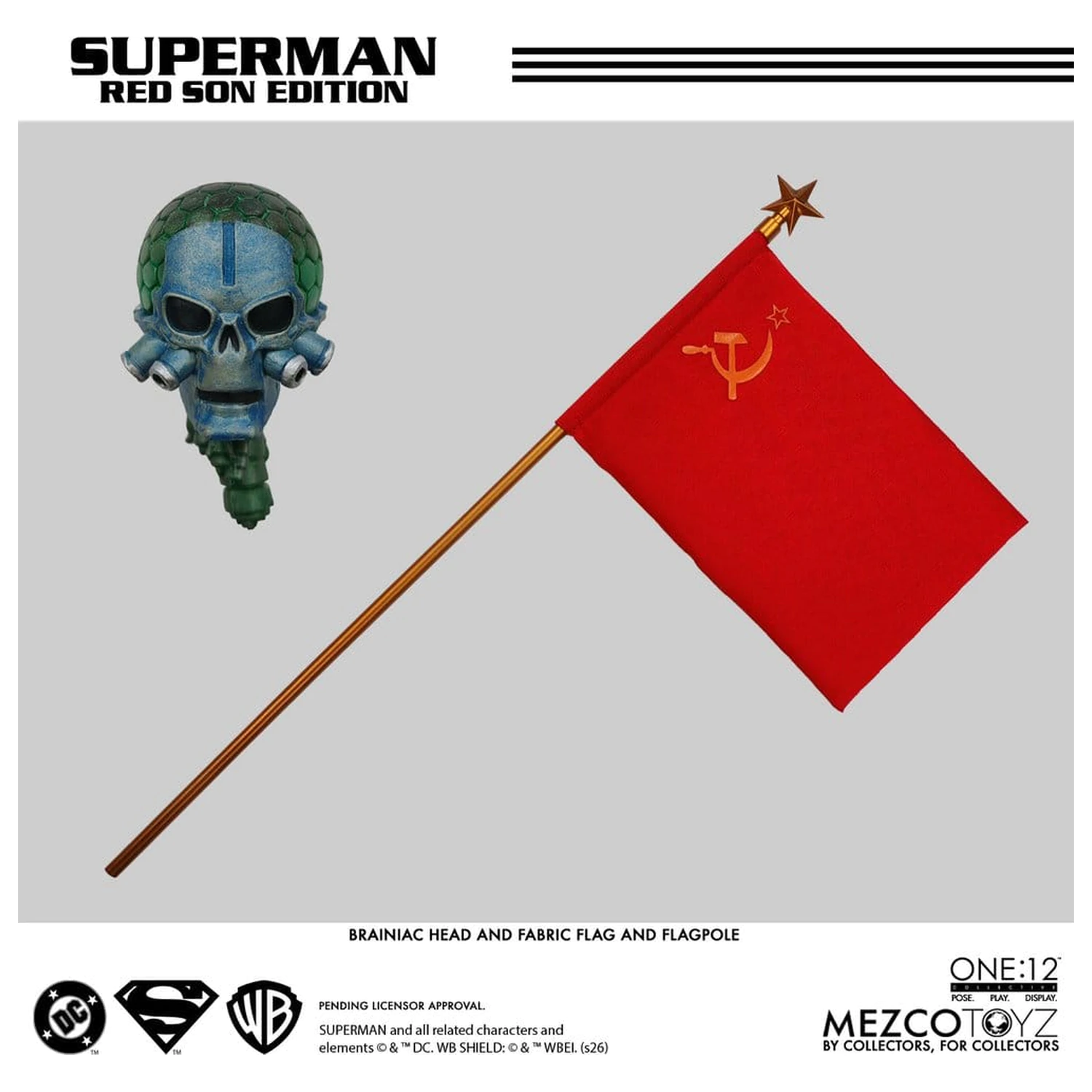 DC Comics One:12 Collective 1/12 Superman: Red Son akciófigura 17 cm termékfotó