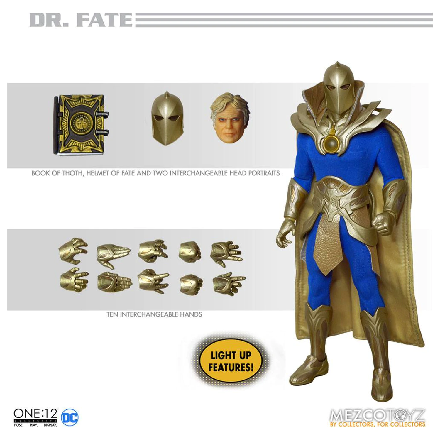 DC Comics One:12 Collective akciófigura 1/12 Dr. Fate 16 cm termékfotó