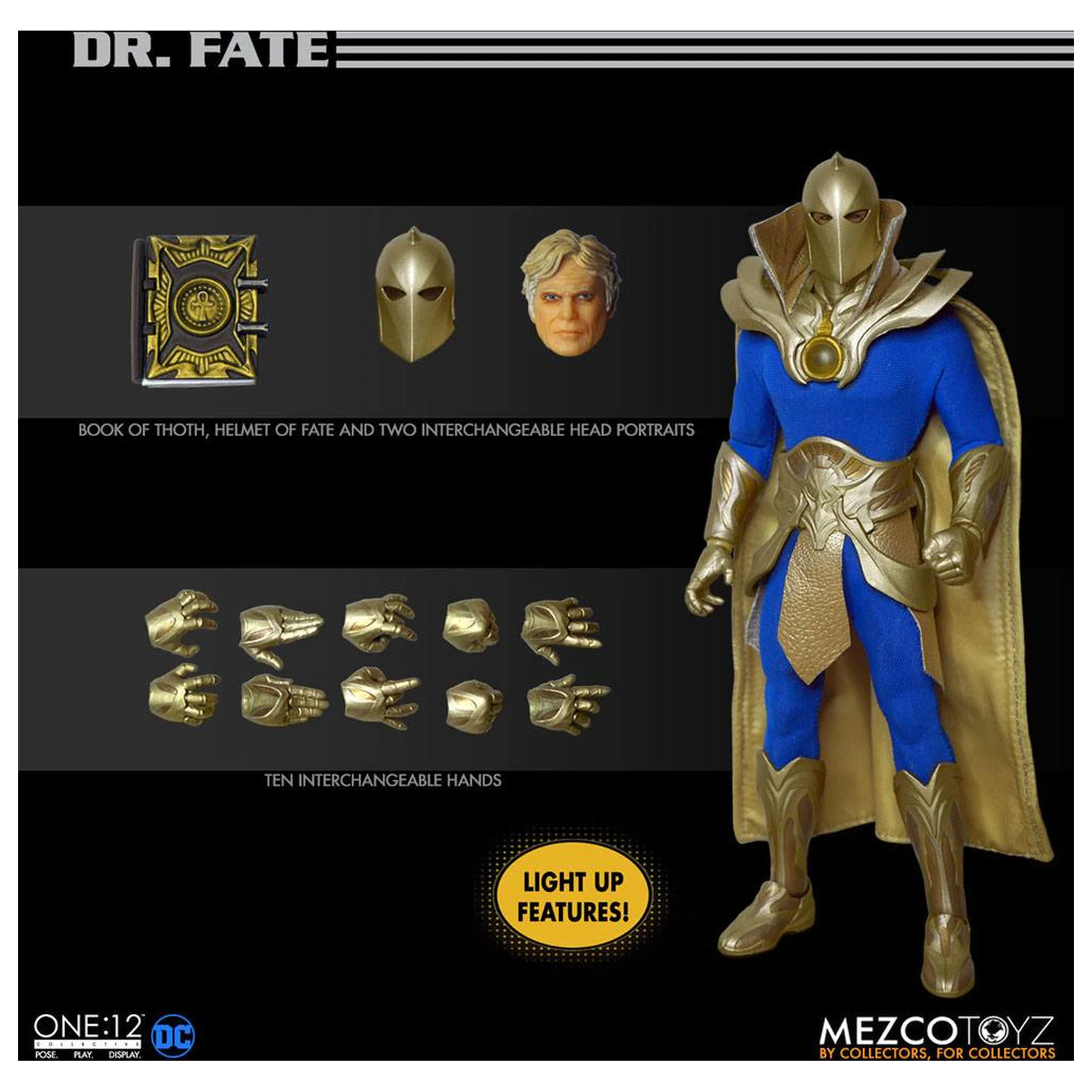 DC Comics One:12 Collective akciófigura 1/12 Dr. Fate 16 cm termékfotó