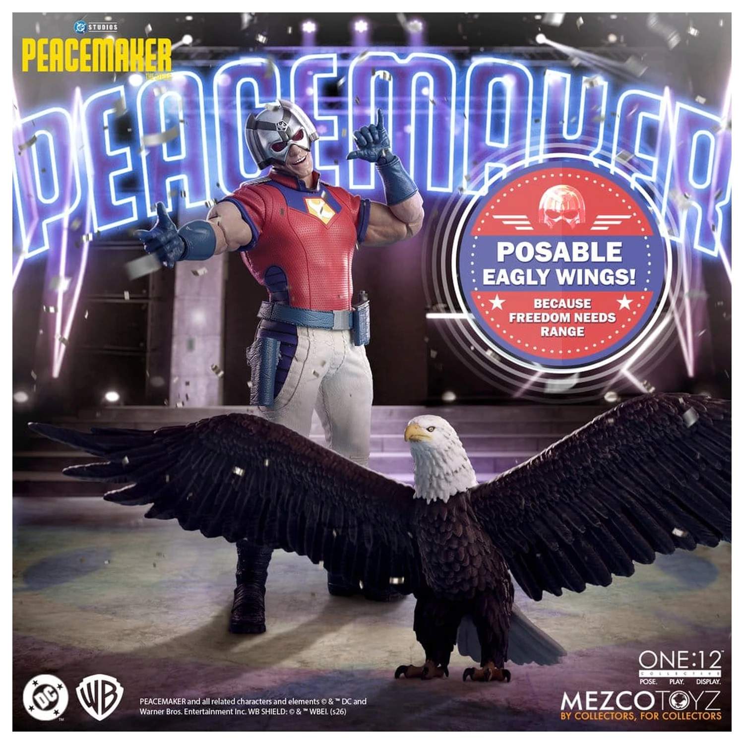 DC Comics One:12 Collective akciófigura 1/12 Peacemaker 17 cm termékfotó