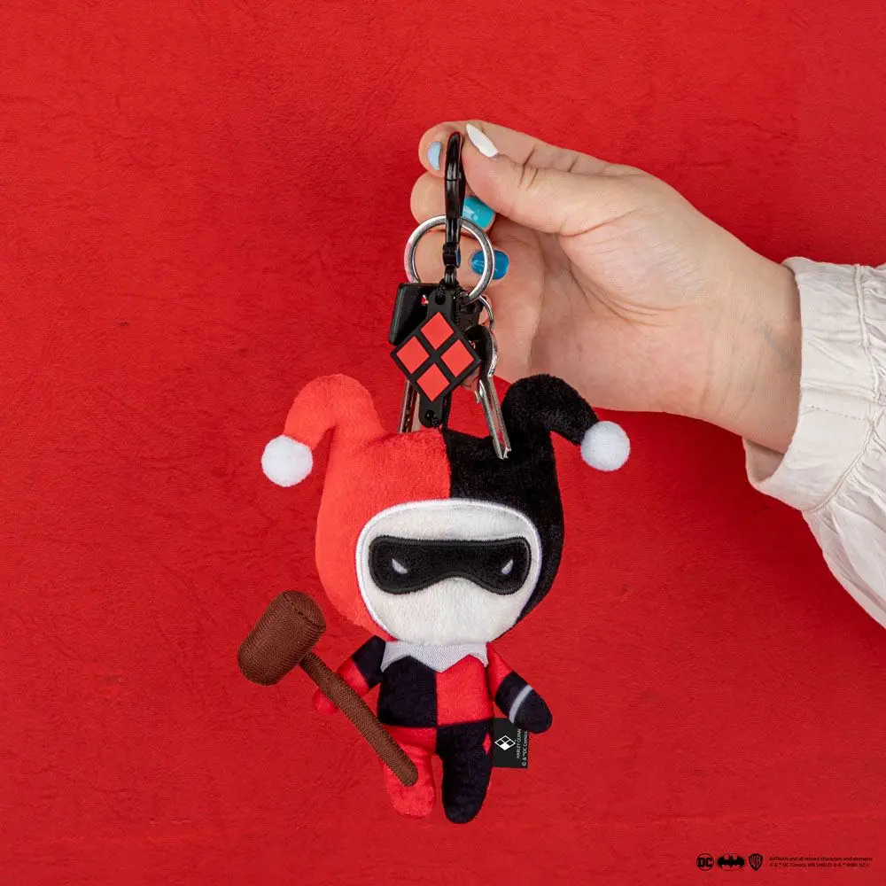 DC Comics plüss kulcstartó Harley Quinn 11 cm termékfotó