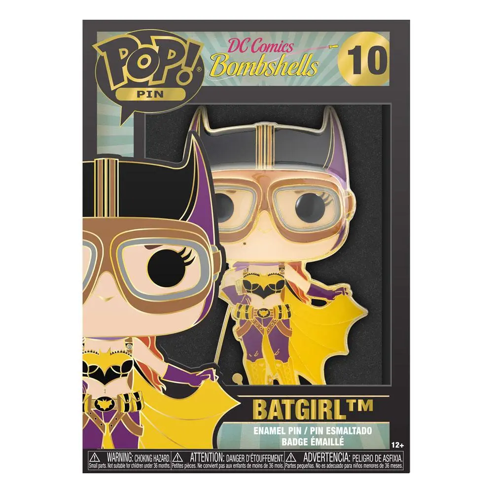DC Comics POP! Enamel Pin Batgirl kitűző 10 cm termékfotó