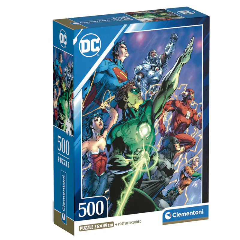 DC Comics puzzle 500db-os termékfotó