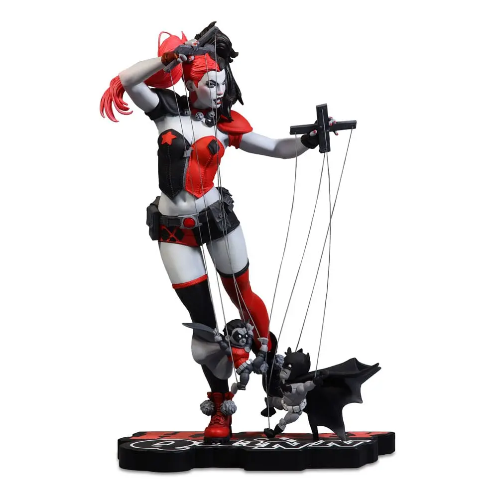 DC Comics Red, White & Black Statue 1/10 Harley Quinn by Emanuela Lupacchino 18 cm termékfotó