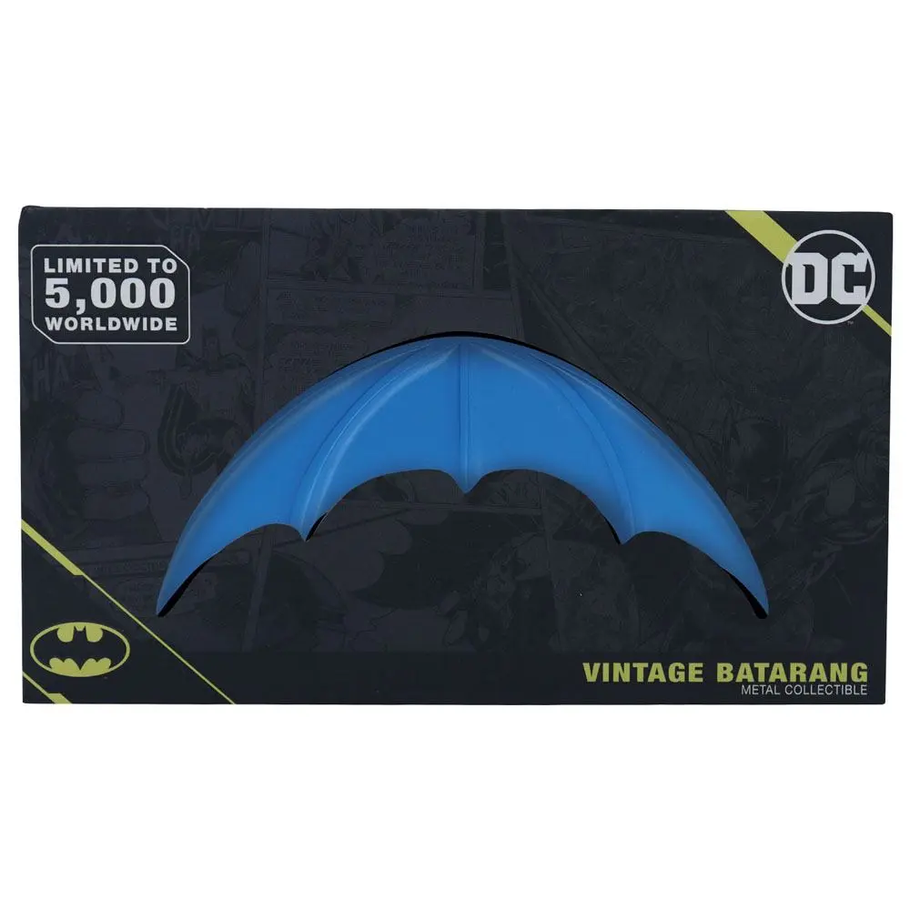 DC Comics replika Retro Batman Batarang Limitált kiadás 18 cm termékfotó