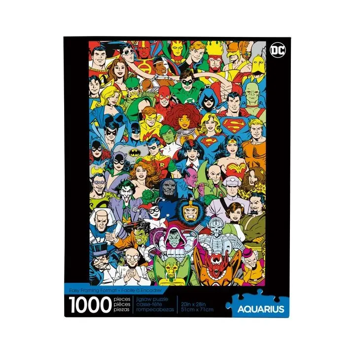 DC Comics Retro Cast puzzle (1000 darab) termékfotó