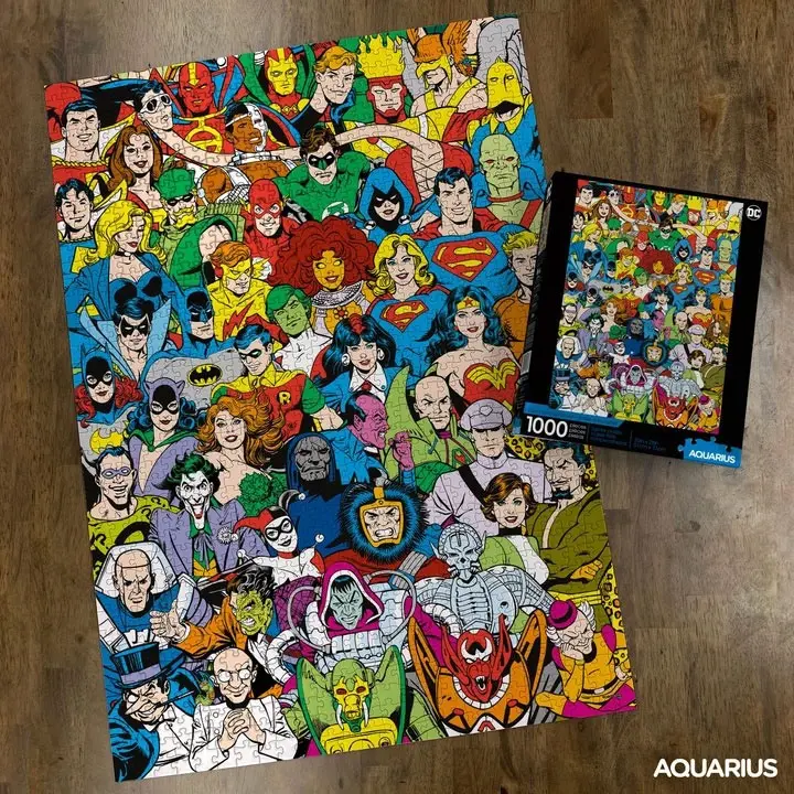 DC Comics Retro Cast puzzle (1000 darab) termékfotó