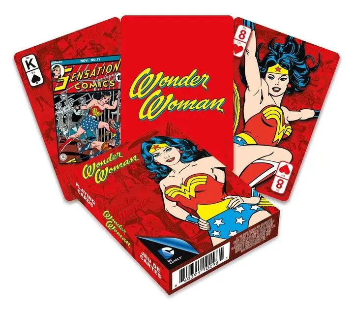 DC Comics Retro Wonder Woman kártyajáték termékfotó