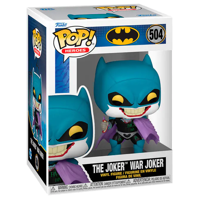 DC Comics Series Funko POP! Heroes Vinyl figura Batman War Zone - Joker 9 cm termékfotó