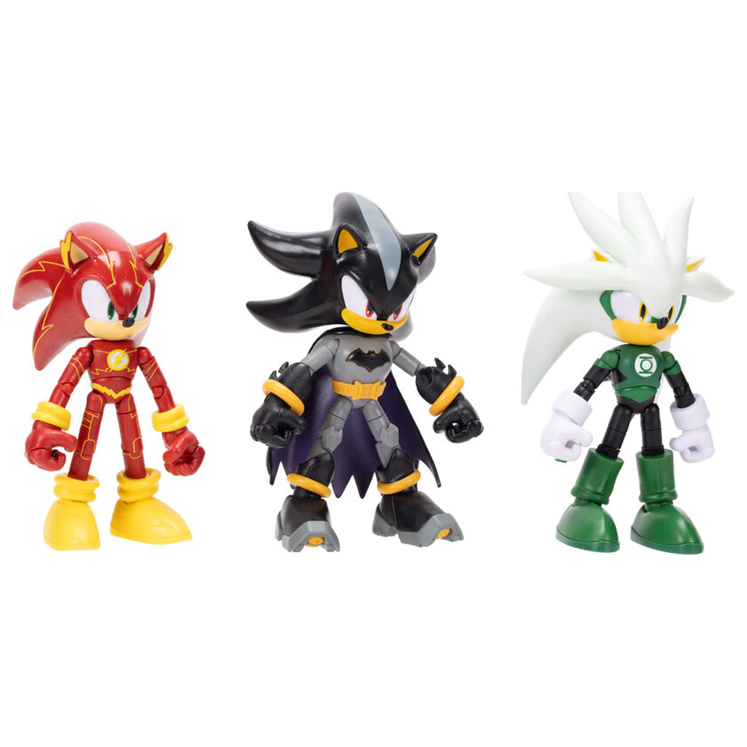 DC Comics Sonic The Hedgehog 4 db-os figura csomag 12cm termékfotó