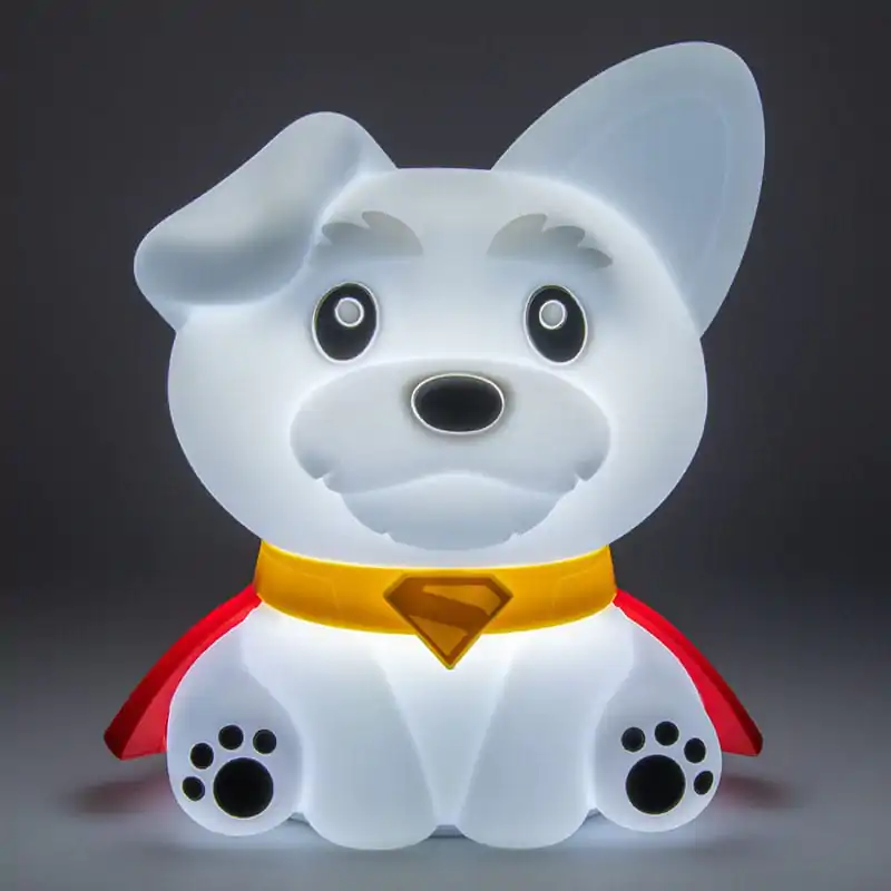 DC Comics Squishy Glo Superman Krypto szilikon lámpa 17 cm termékfotó