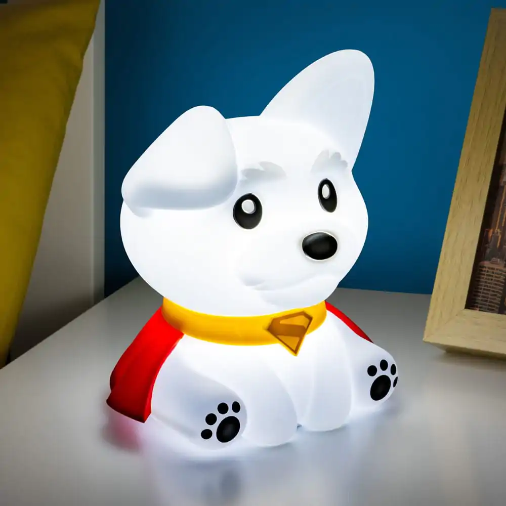 DC Comics Squishy Glo Superman Krypto szilikon lámpa 17 cm termékfotó