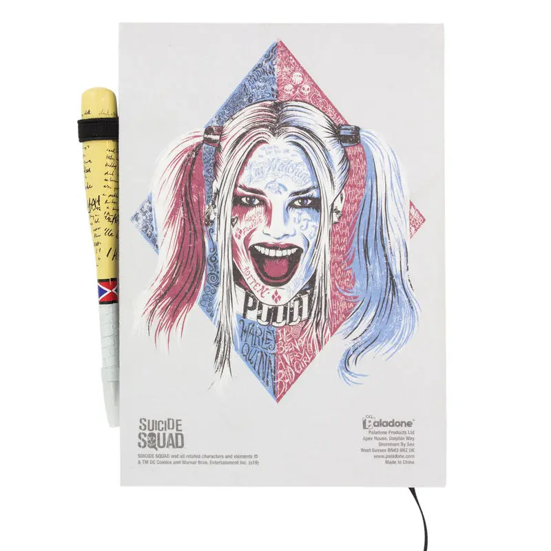 DC Comics Suicide Squad Harley Quinn jegyzetfüzet termékfotó