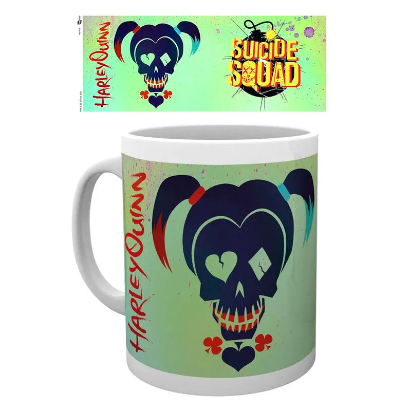DC Comics Suicide Squad Harley Quinn Koponya bögre termékfotó