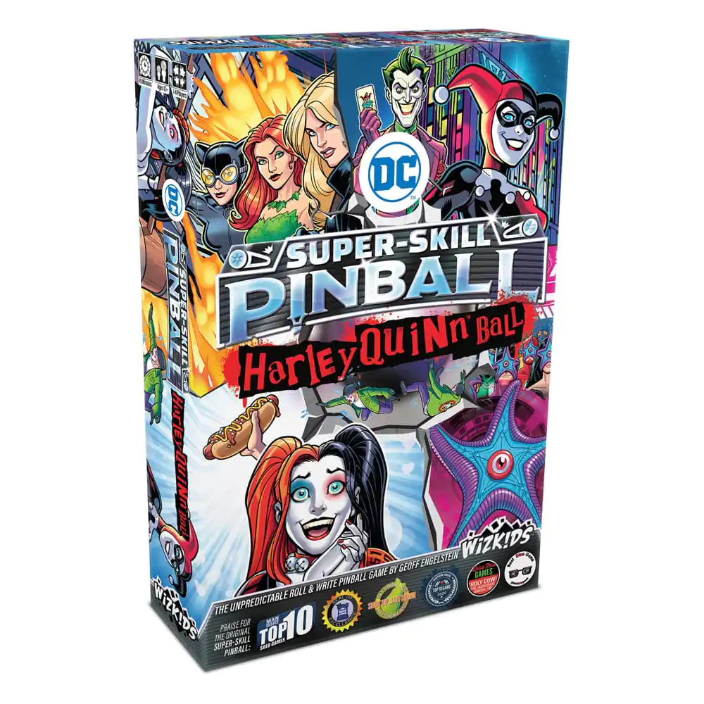 DC Comics Super-Skill Pinball: Harley Quinn Ball Angol nyelvű társasjáték termékfotó
