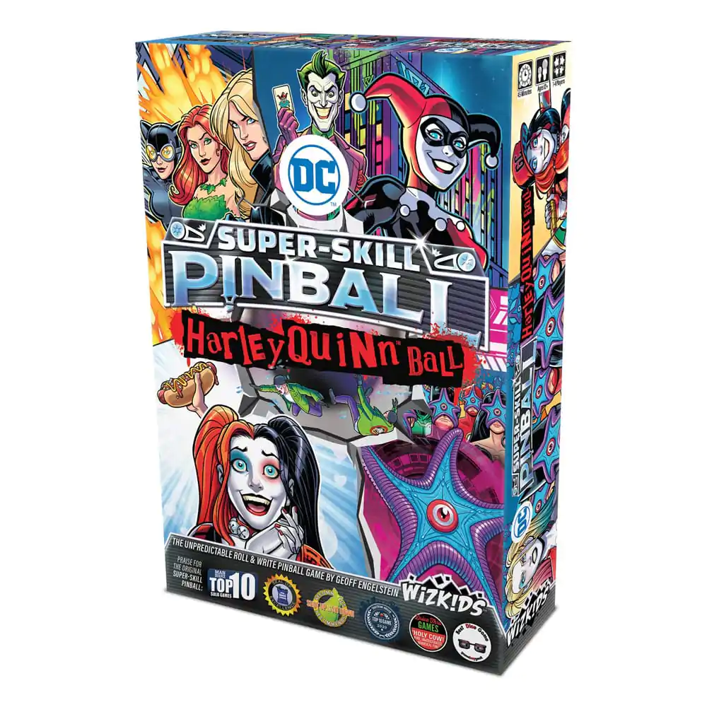 DC Comics Super-Skill Pinball: Harley Quinn Ball Angol nyelvű társasjáték termékfotó