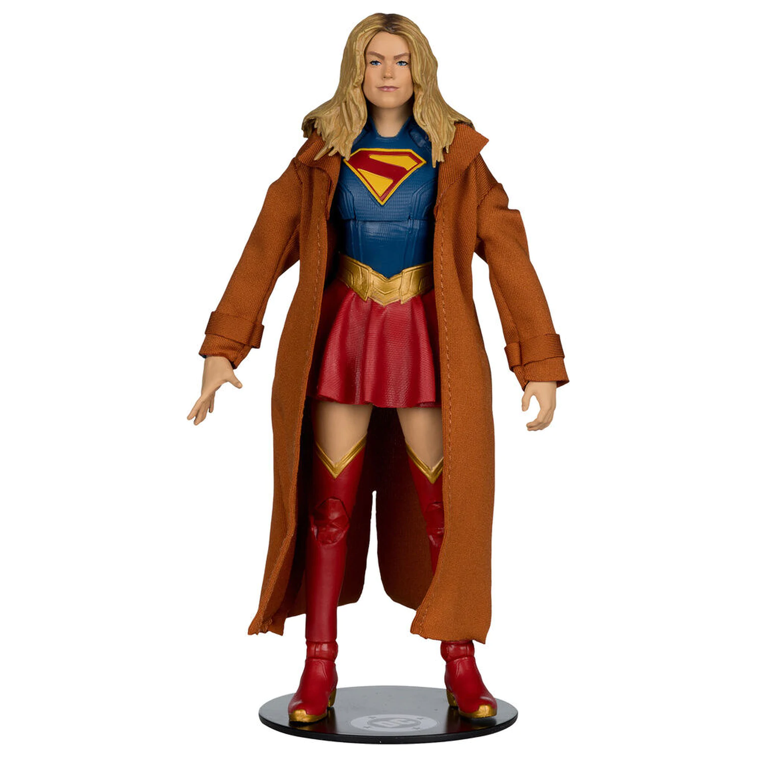 DC Comics Supergirl Deluxe Theatrical Edition Gold Label Collection Supergirl & Puppy Kripto figura 18cm termékfotó