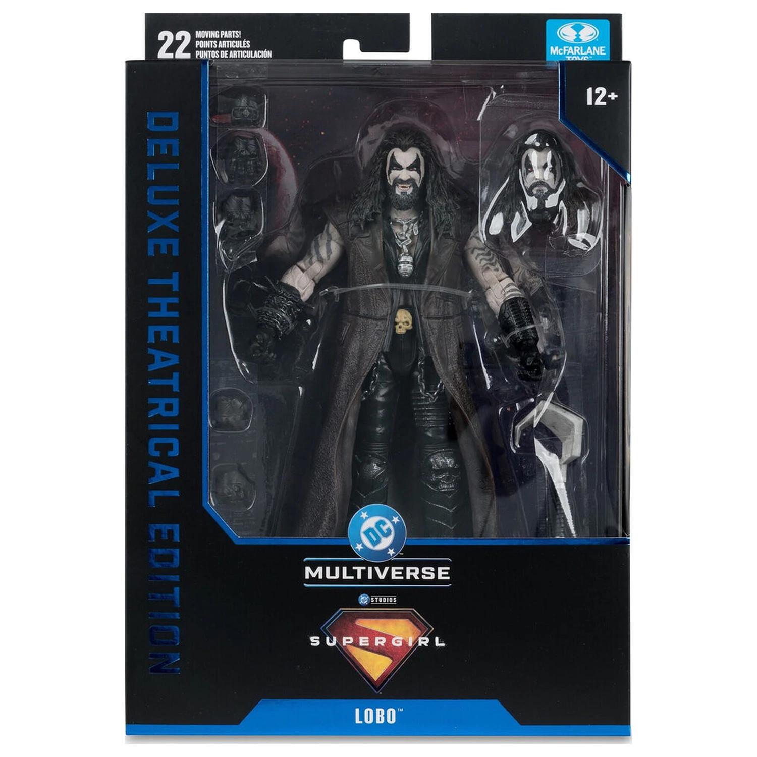 DC Comics Supergirl Deluxe Theatrical Edition Lobo figura 18cm termékfotó