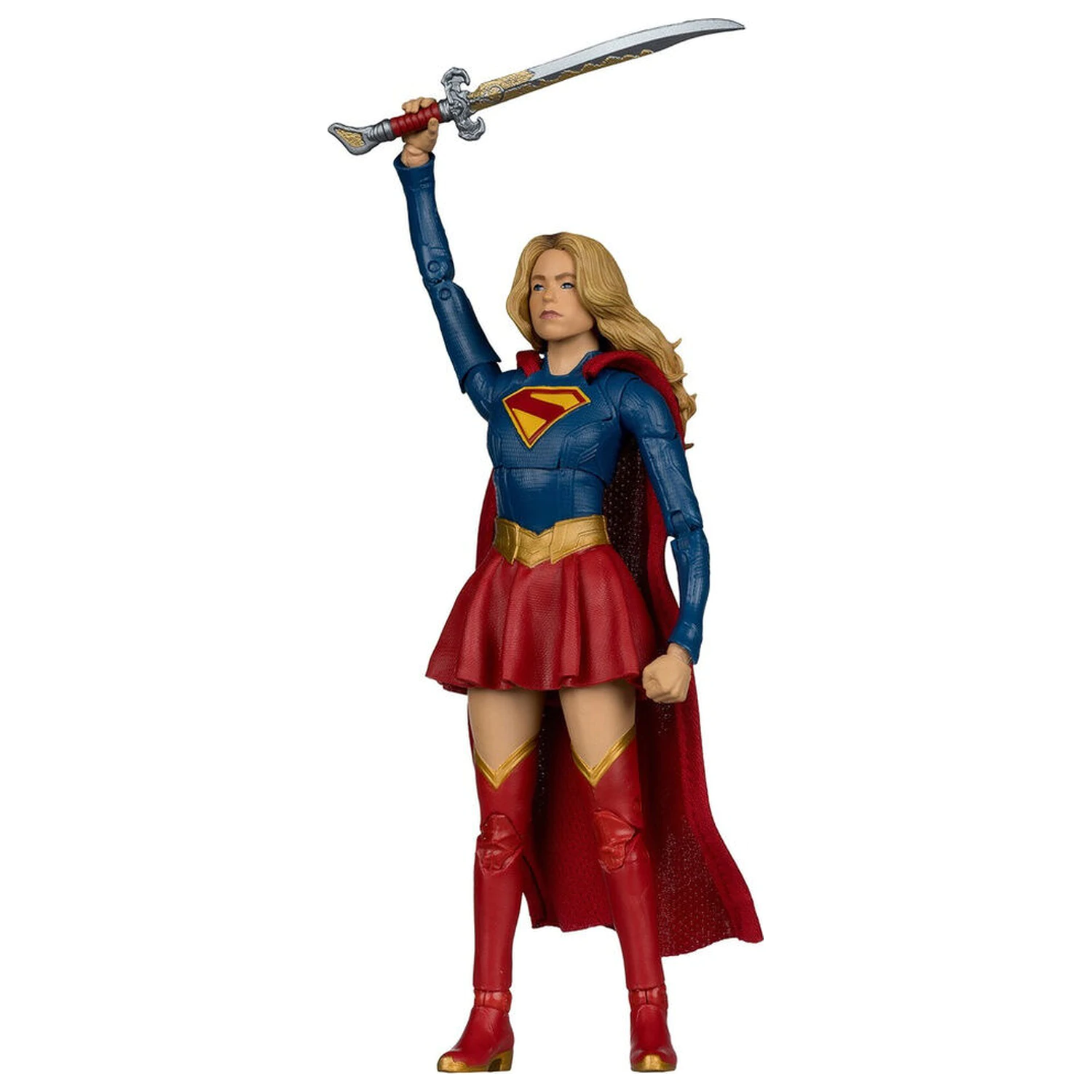 DC Comics Supergirl Deluxe Theatrical Edition Supergirl & Puppy Kripto figura 18cm termékfotó