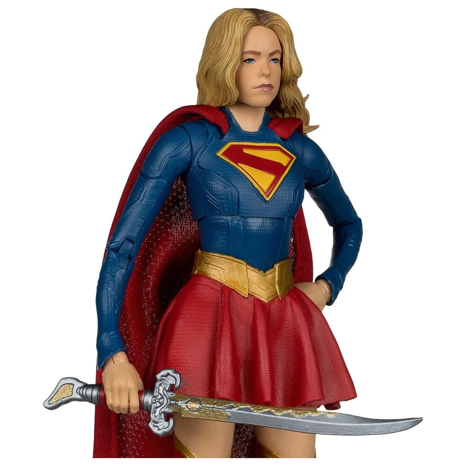 DC Comics Supergirl Deluxe Theatrical Edition Supergirl & Puppy Kripto figura 18cm termékfotó