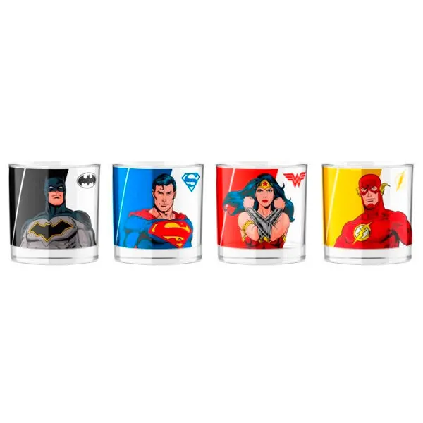DC Comics Superheroes csomag 4 mini pohár termékfotó