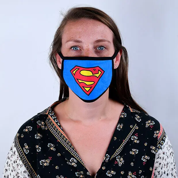 DC Comics Superman 2 db-os prémium többször használható maszk termékfotó