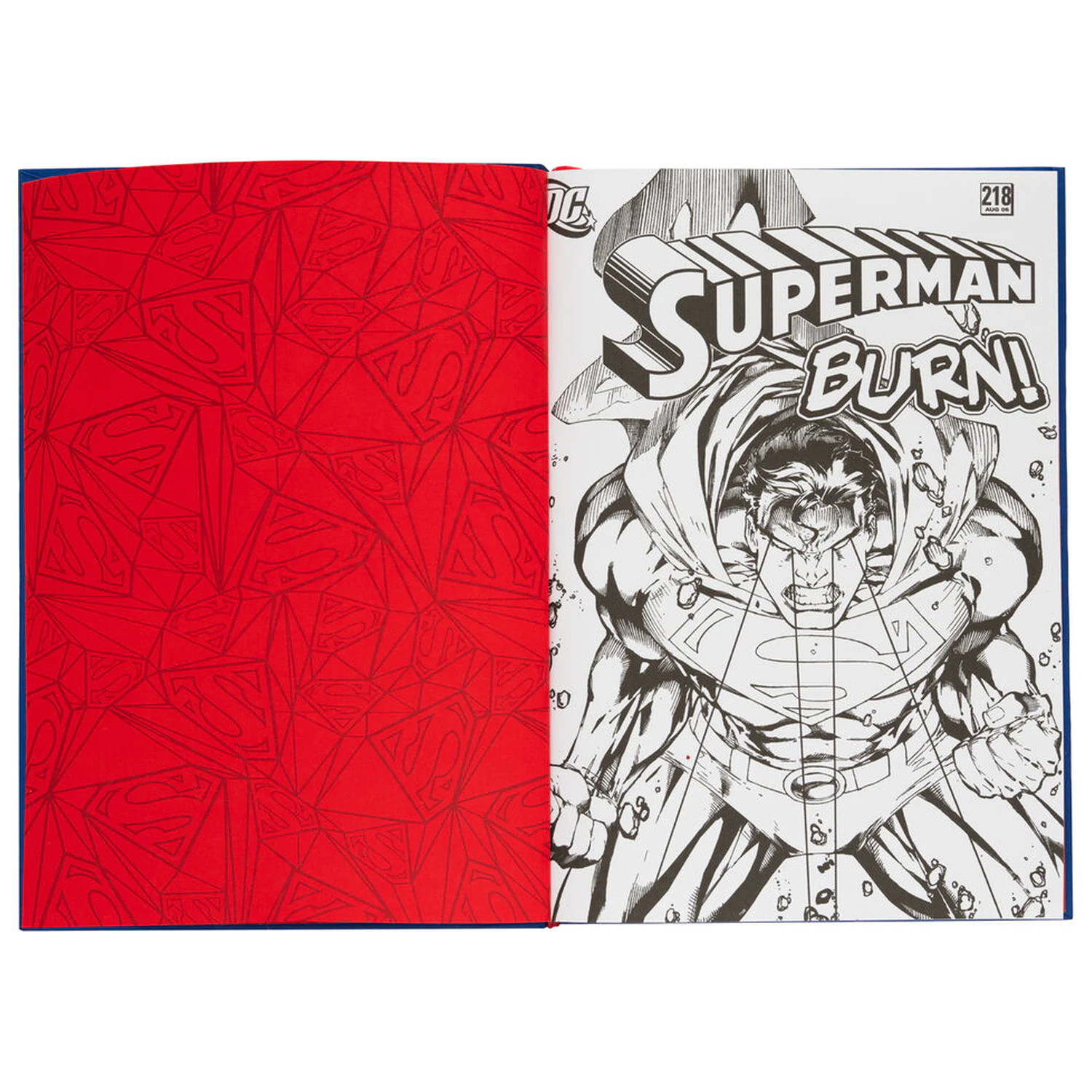 DC Comics Superman A5 jegyzetfüzet termékfotó