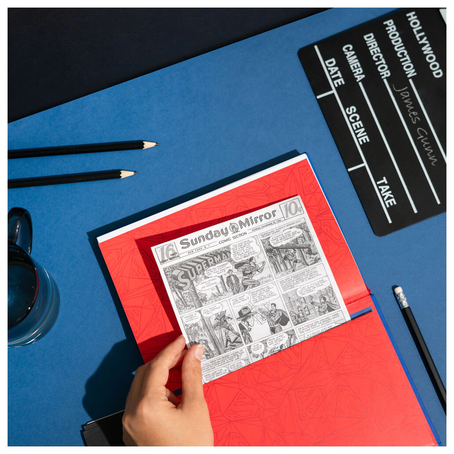 DC Comics Superman A5 jegyzetfüzet termékfotó