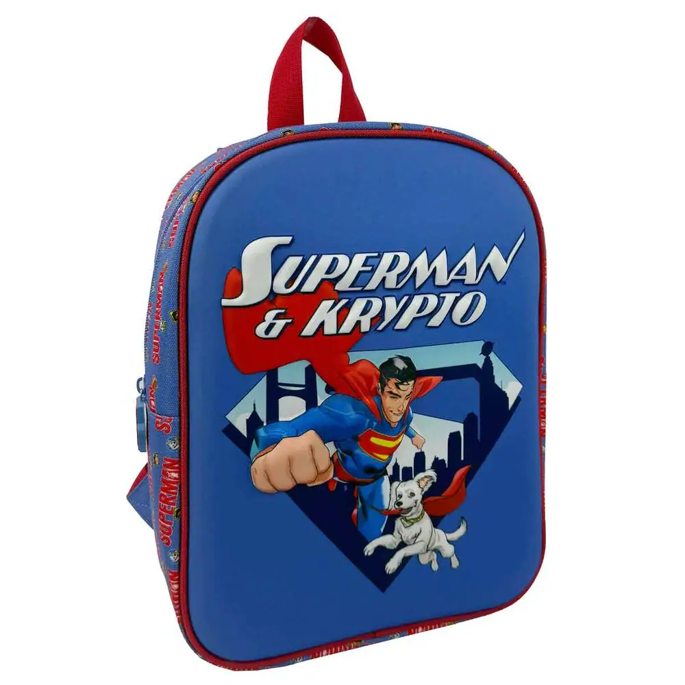 DC Comics Superman &amp; Krypto 3D táska hátizsák 30cm termékfotó